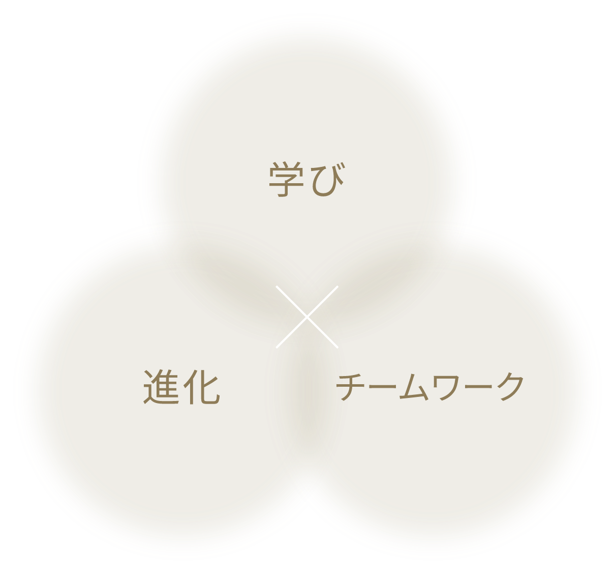 学び　進化　チームワーク