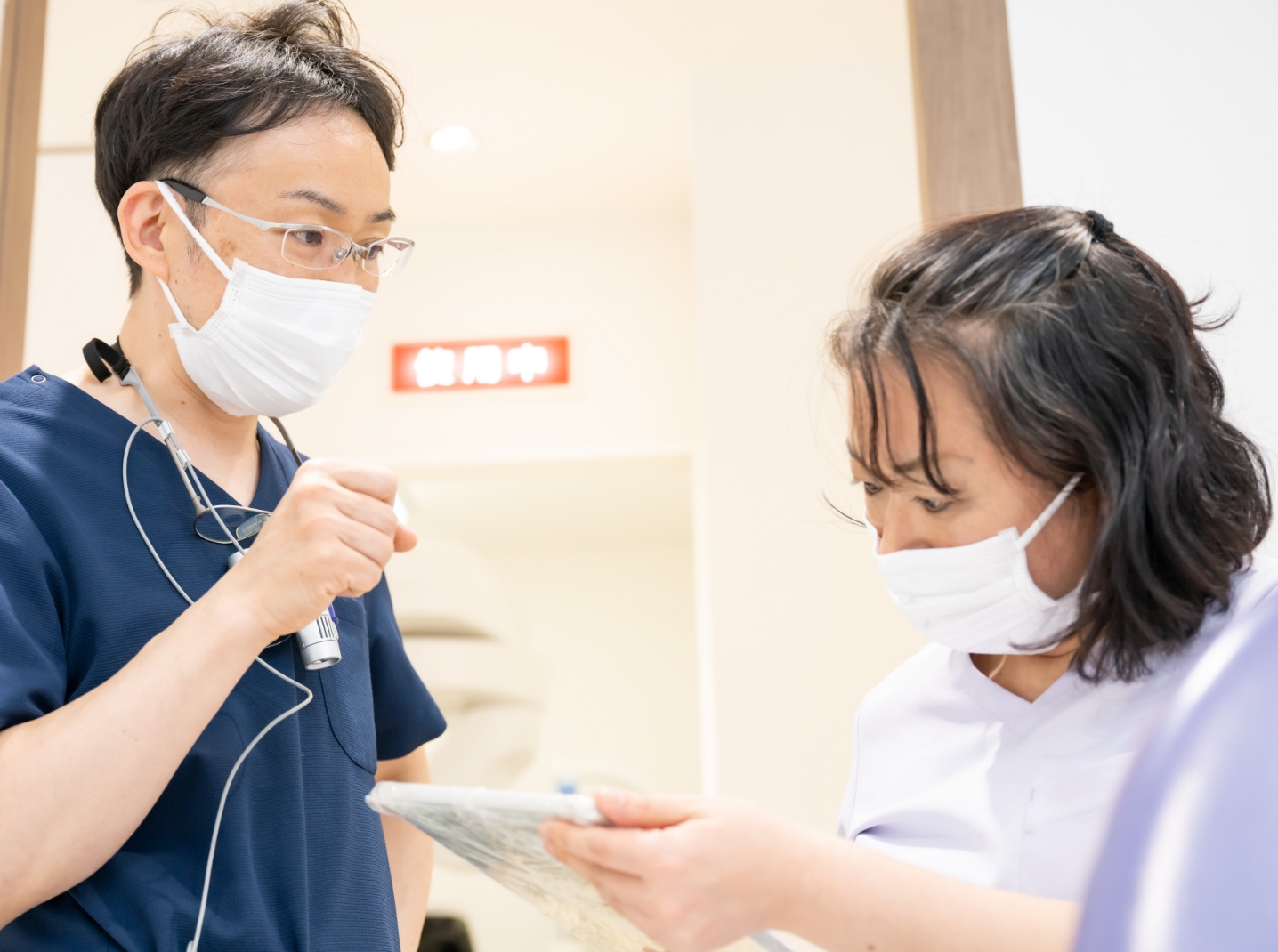 診療アシストの写真